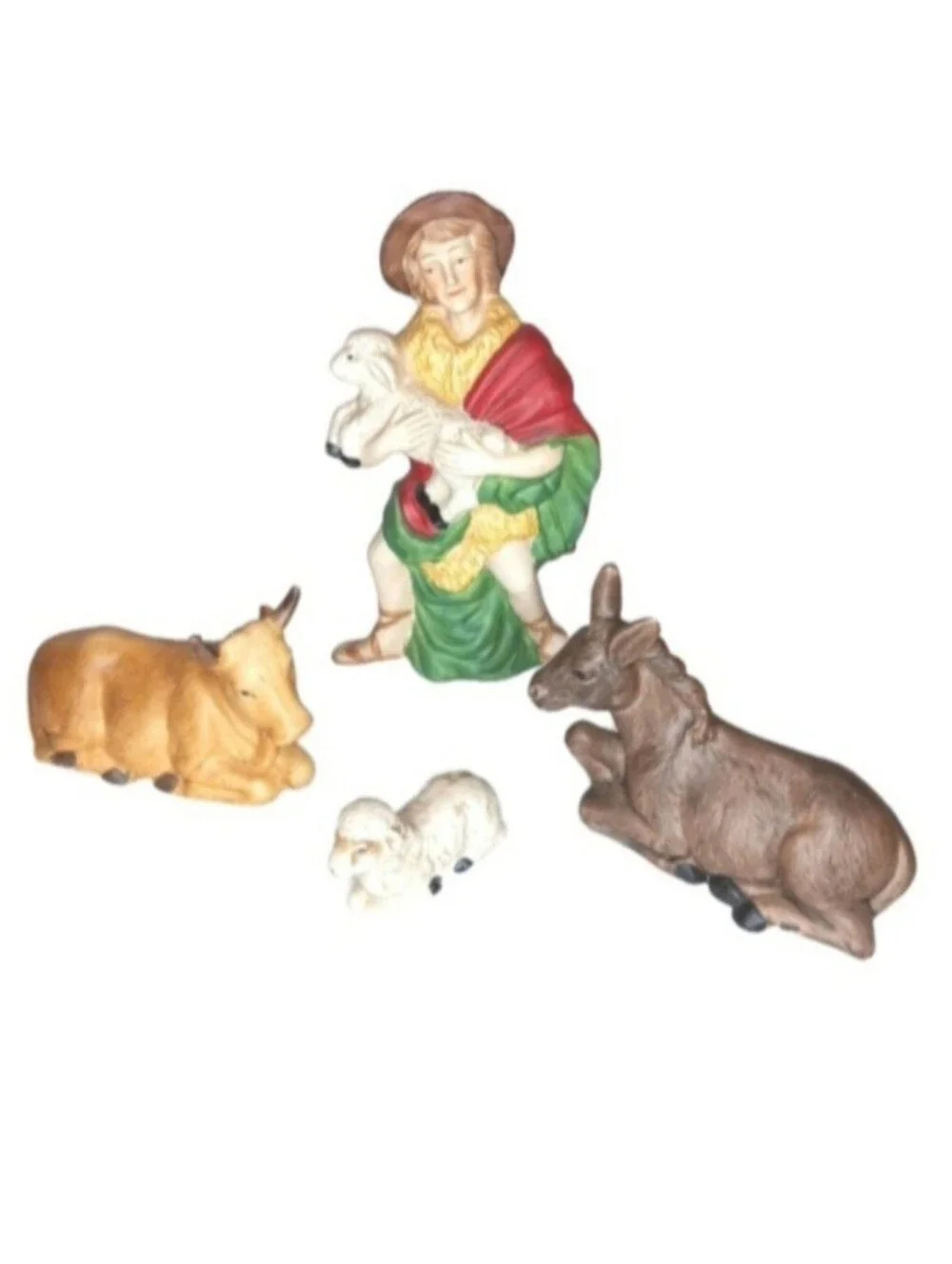 Vintage Nativity 11 Piece Set Figurines | EUC | Porcelain